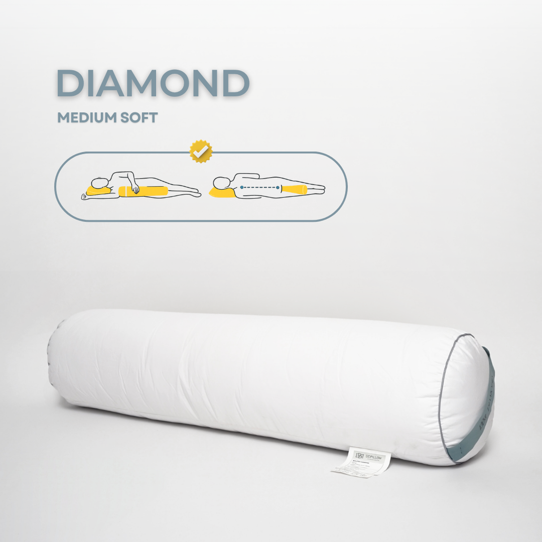 Guling Bulu Angsa Type Diamond 37x92cm | 100% Down