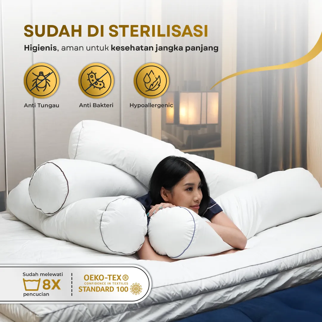 Guling Bulu Angsa Type Grand 37x92 cm 7