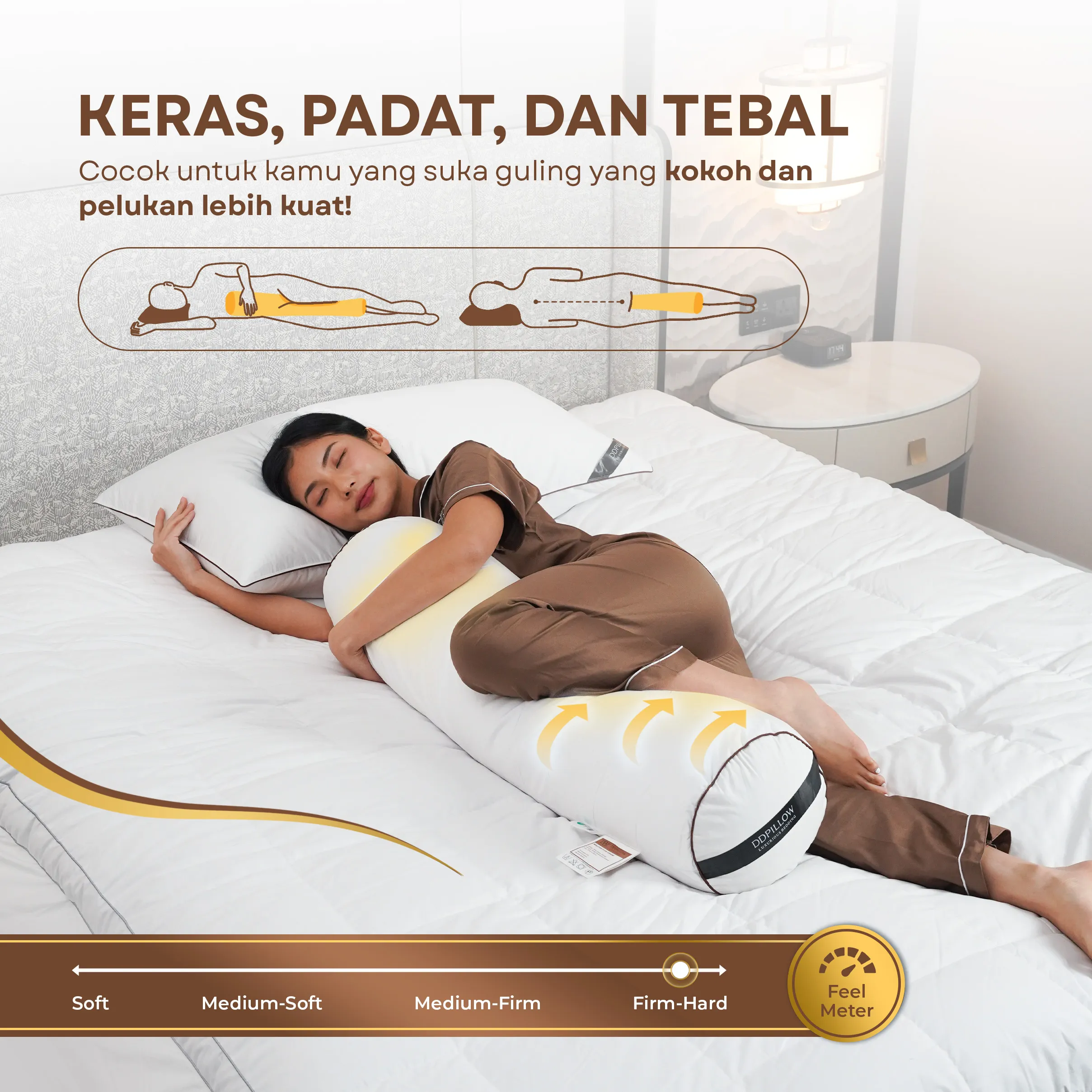 Guling Bulu Angsa Type Grand 37x92 cm 3