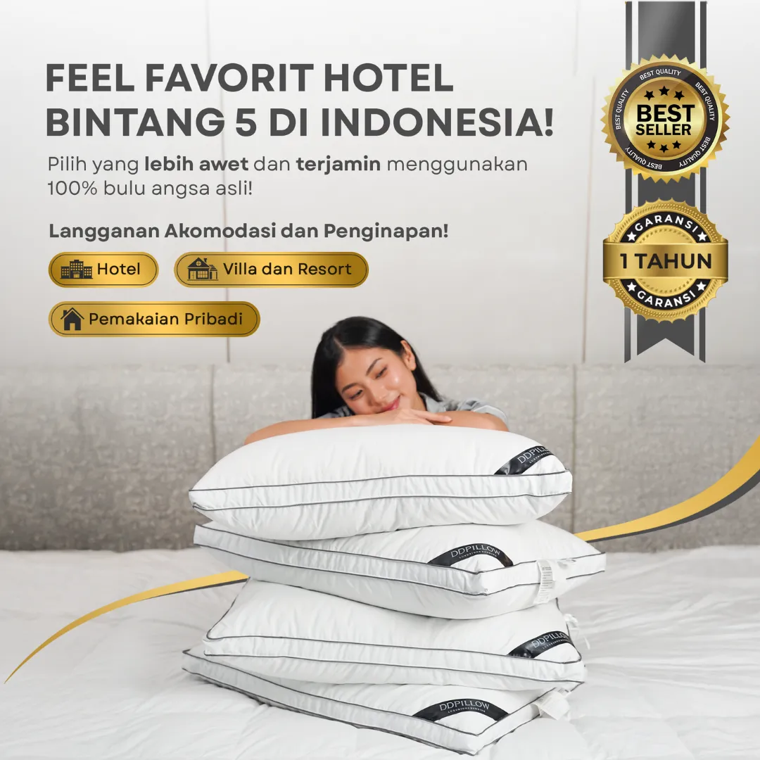 Bantal Bulu Angsa Type Riche | 50x70 cm 6