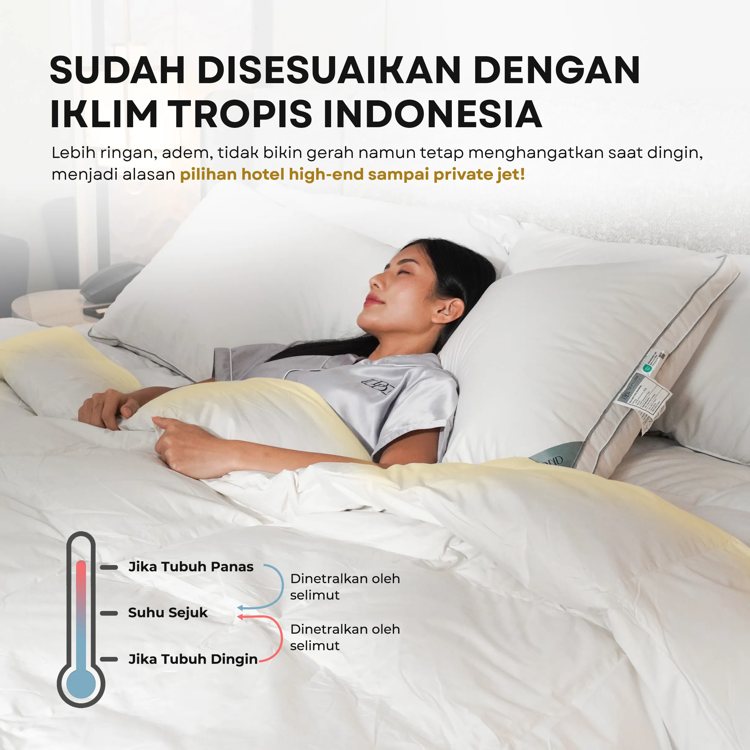 Selimut / Duvet Bulu Angsa Type Deluxe| 40% Down 8