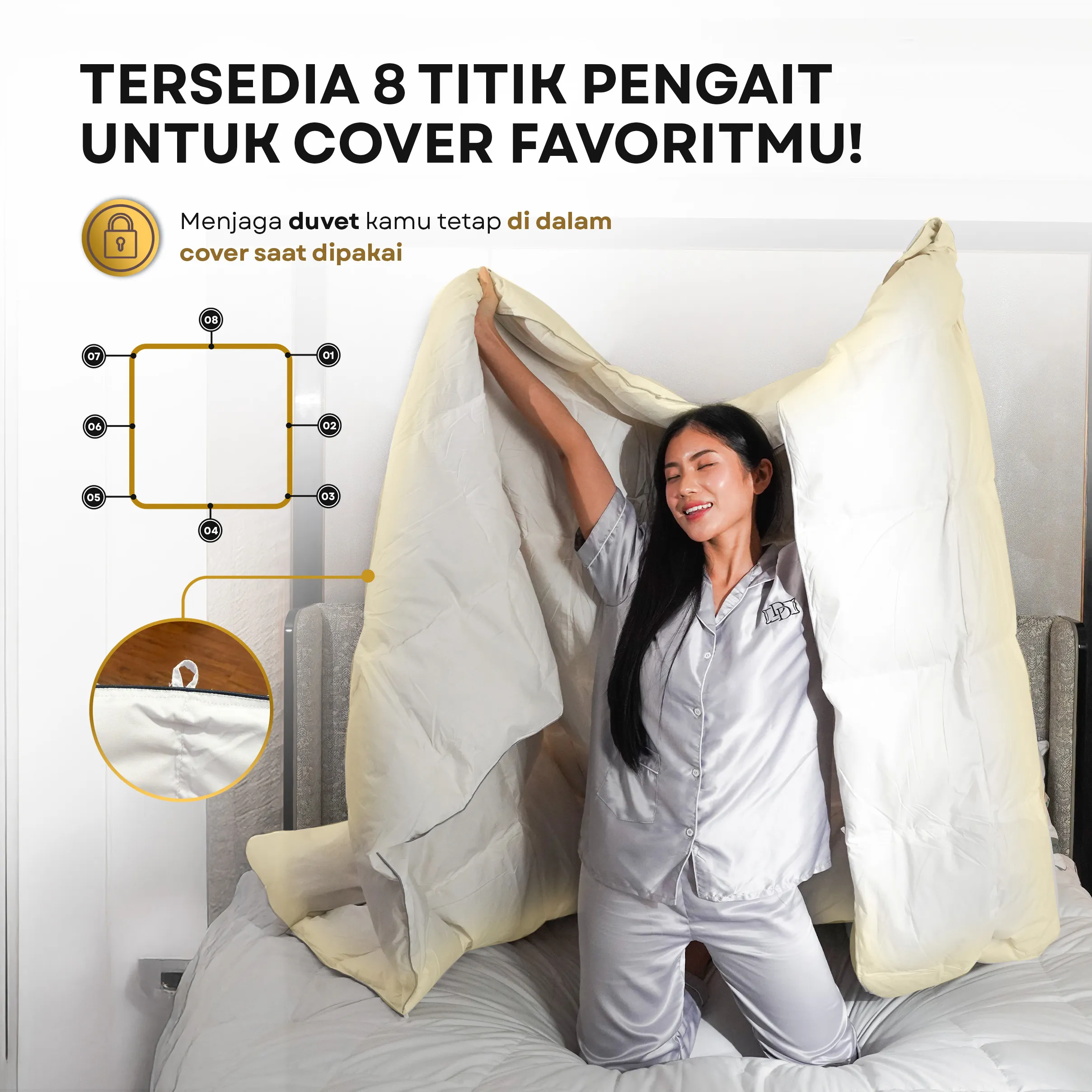 Selimut / Duvet Bulu Angsa Type Deluxe| 40% Down 6