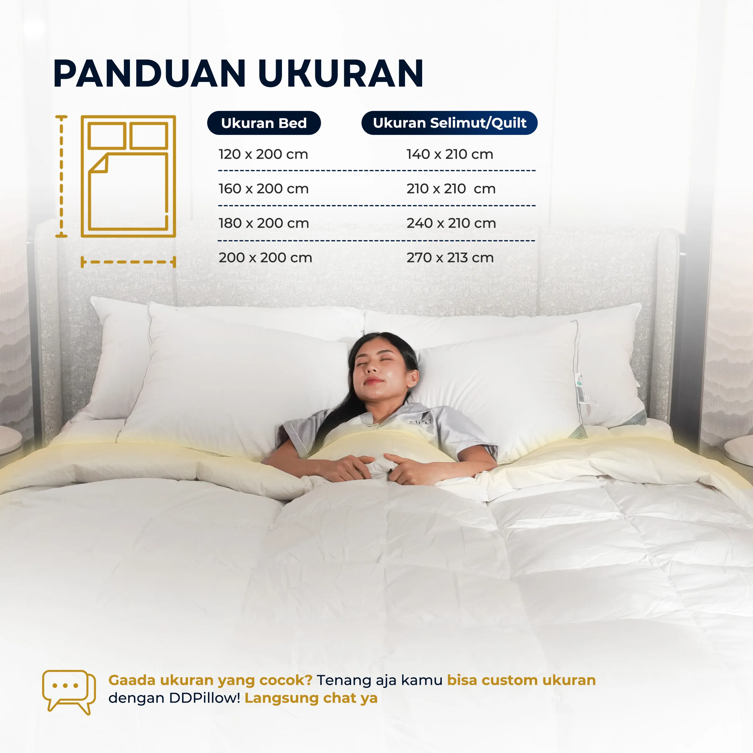 Selimut / Duvet Goose Down Feel | Eco Down Synthetic 7