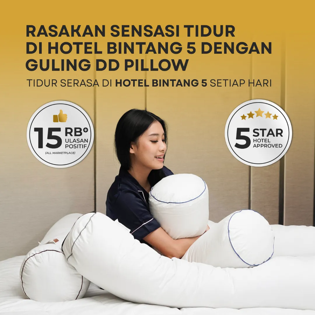 Guling Bulu Angsa Type Hampton 37x92 cm 7