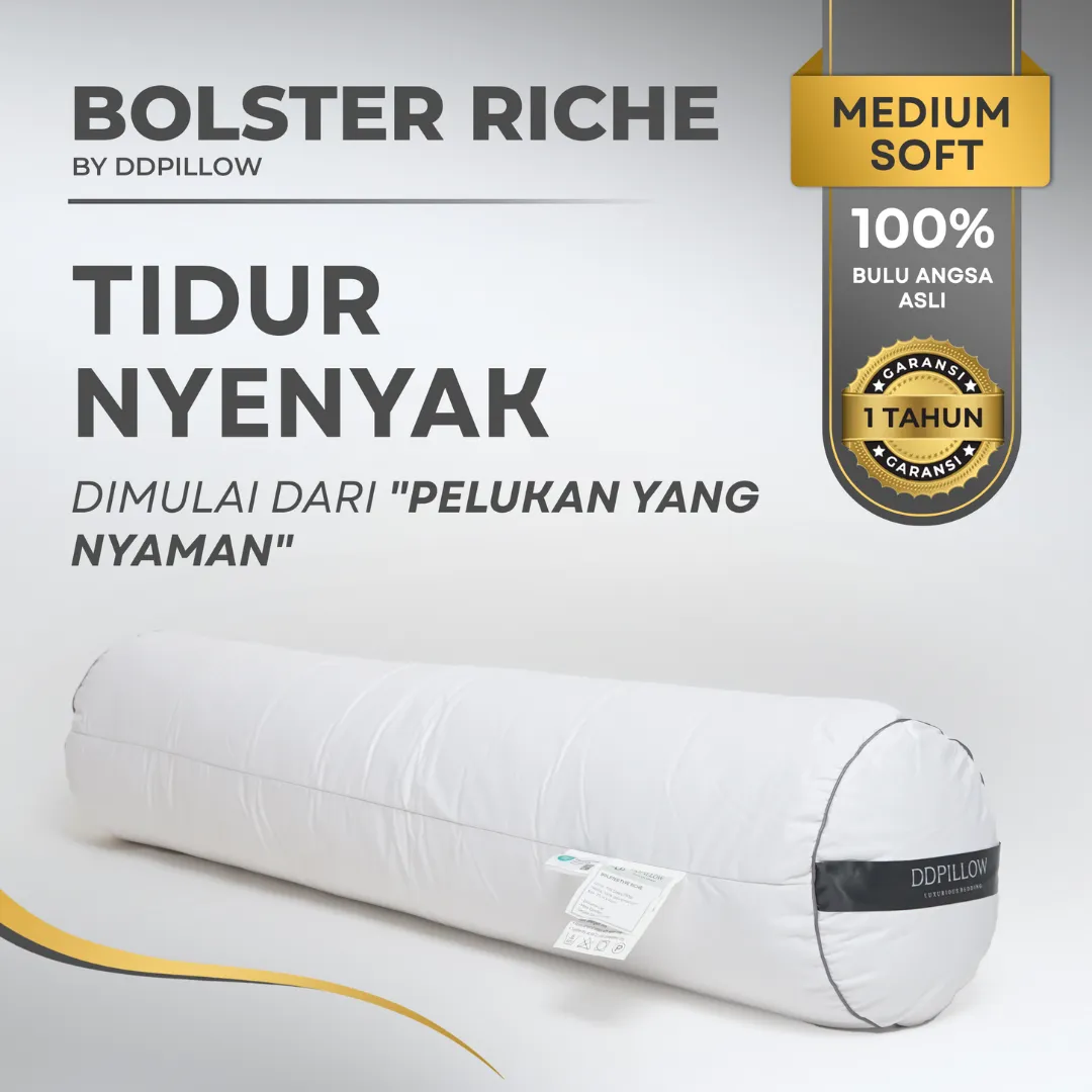 Guling Bulu Angsa Type Riche 37x92 cm 2