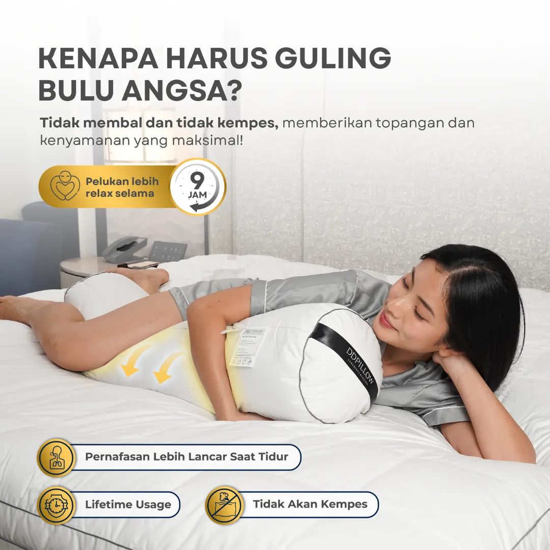 Guling Bulu Angsa Type Riche 37x92 cm 4