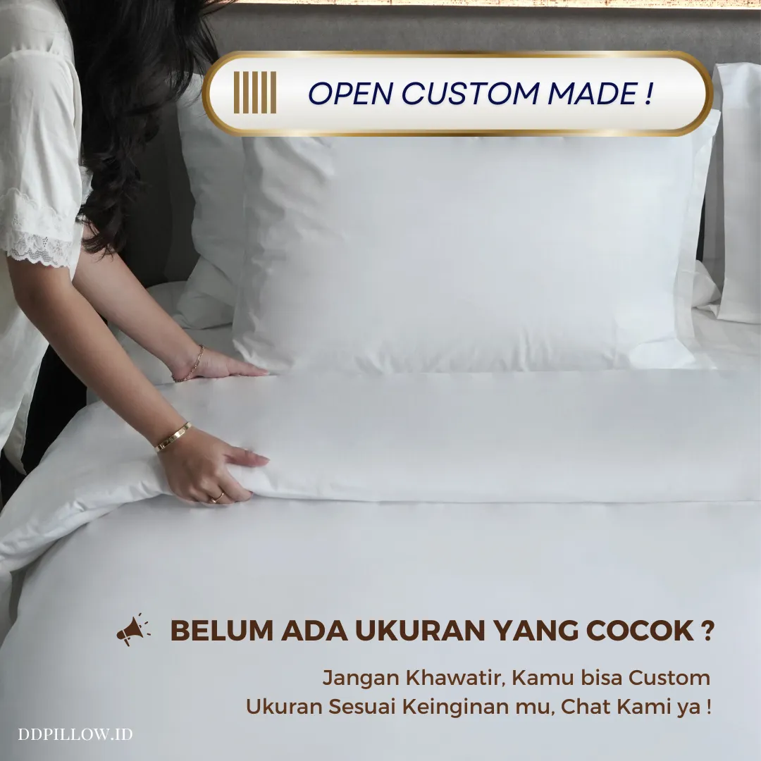 Duvet Cover / Sarung Selimut Hotel Polos | 100% Cotton Dobby 300TC 9