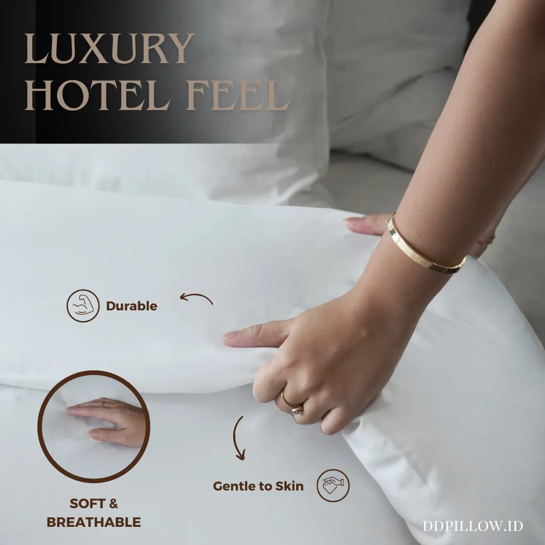 Duvet Cover / Sarung Selimut Hotel Polos | 100% Cotton Dobby 300TC 4