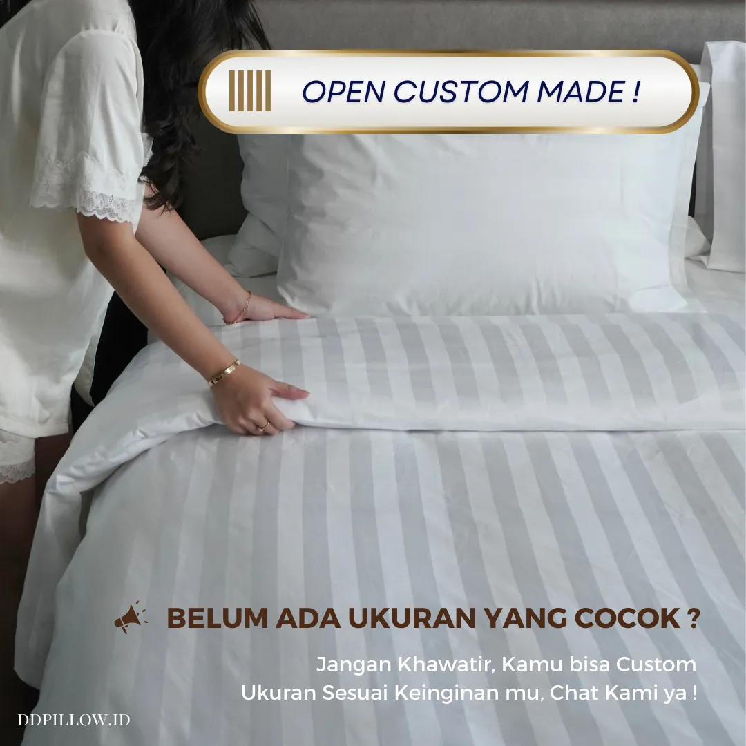 Duvet Cover / Sarung Selimut Hotel Stripe | 100% Cotton Dobby 300TC 8