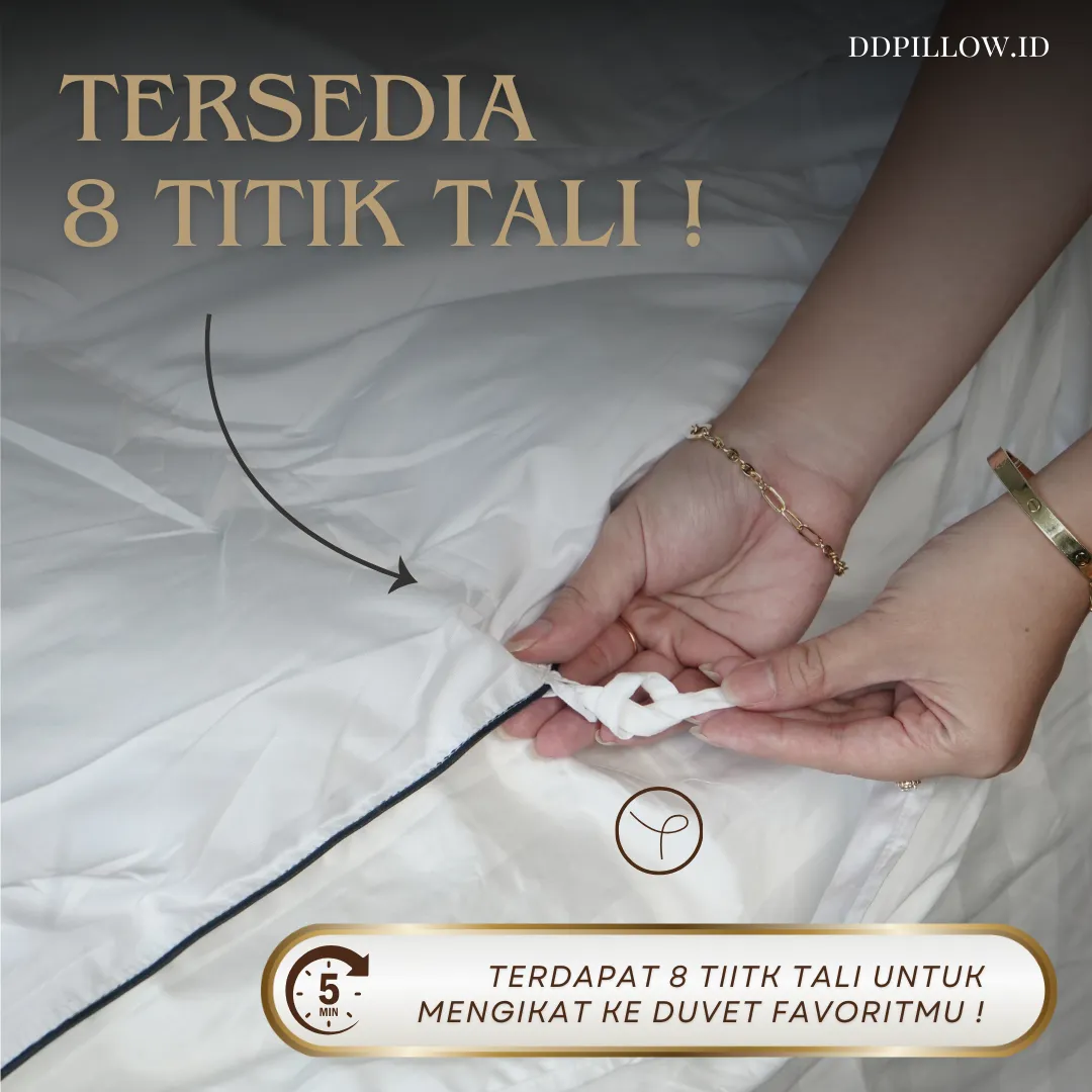 Duvet Cover / Sarung Selimut Hotel Stripe | 100% Cotton Dobby 300TC 5