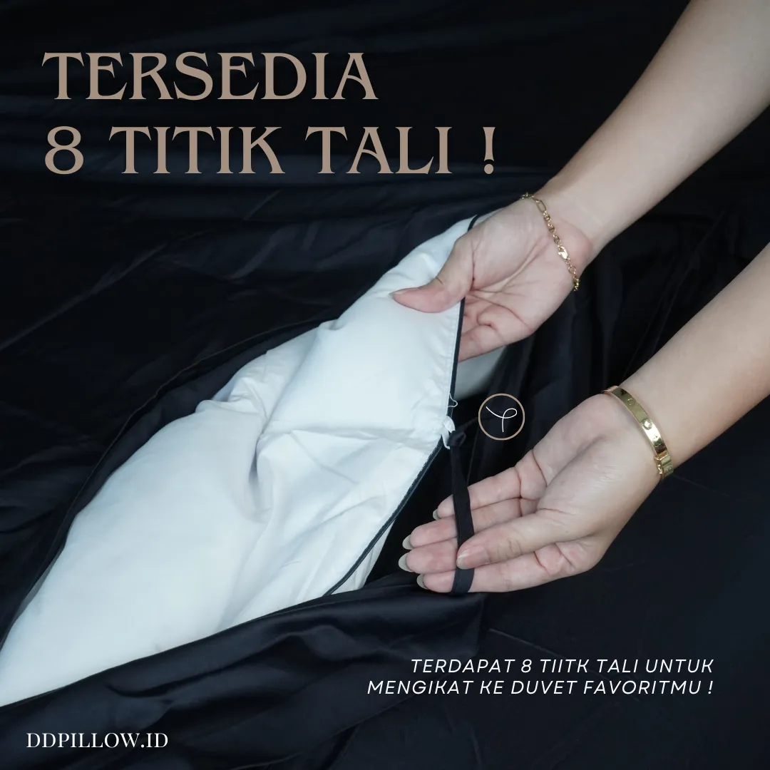 Duvet Cover / Sarung Selimut Midnight Navy | Sutra Lyocell 80s 9