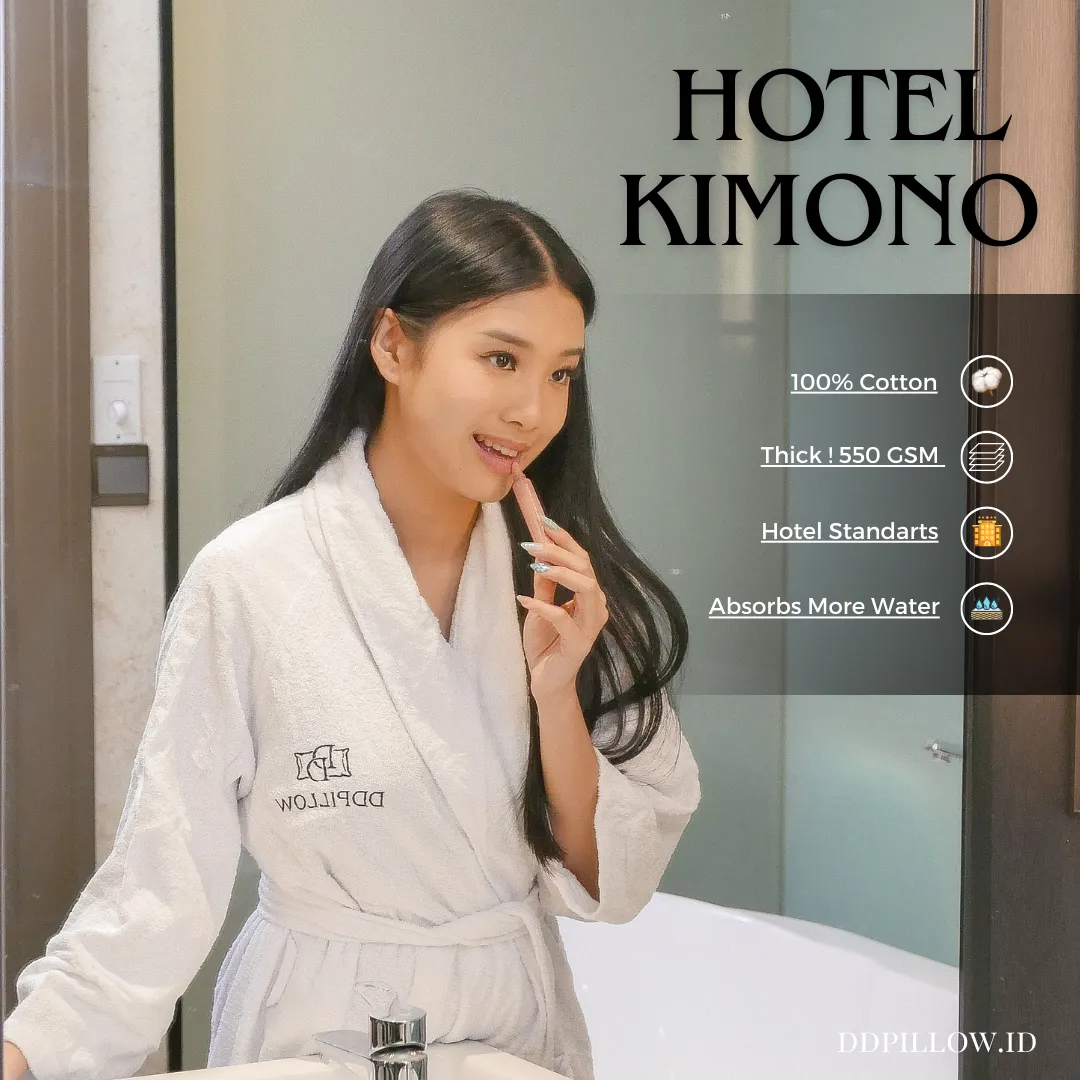 Kimono / Bathrobe Hotel All Size | 550 GSM 3