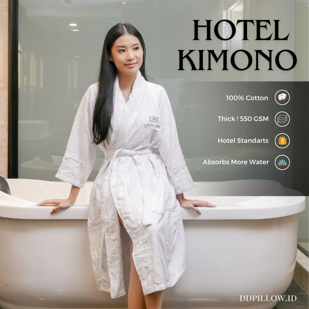 Kimono / Bathrobe Hotel All Size | 550 GSM 2