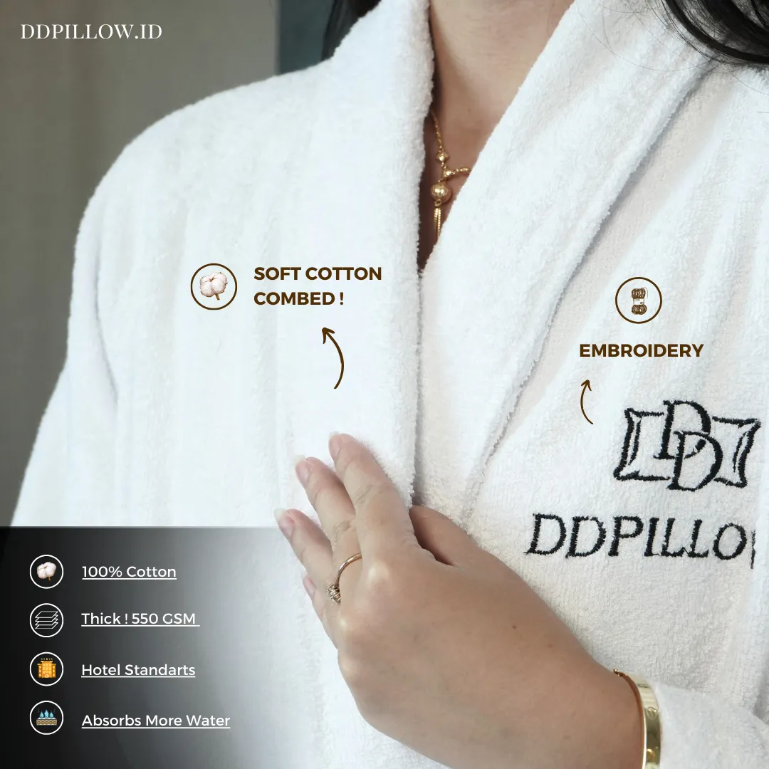 Kimono / Bathrobe Hotel All Size | 550 GSM 4