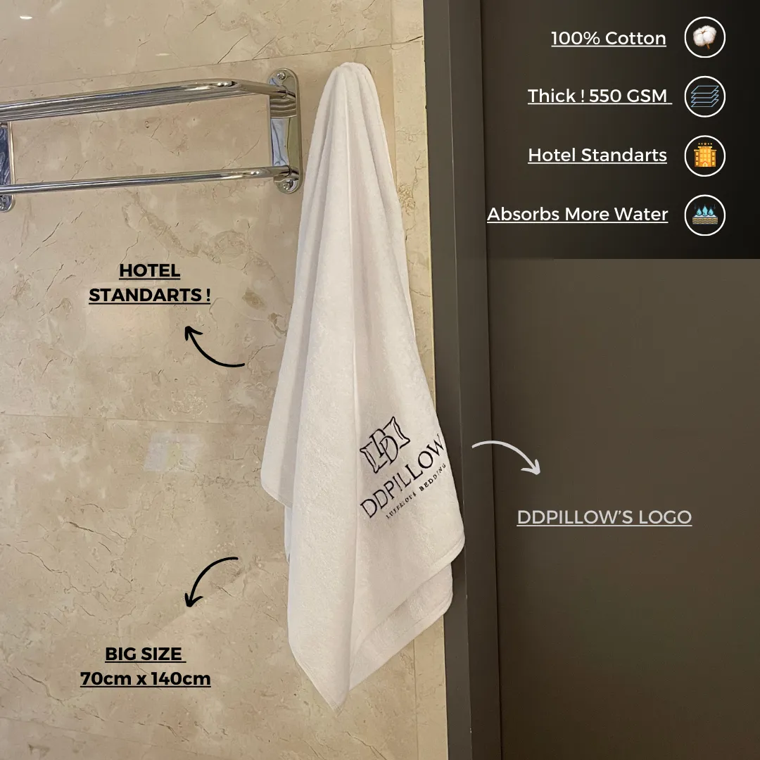 Handuk Mandi Hotel / Bath Towel 70x140 cm | 550 GSM 9