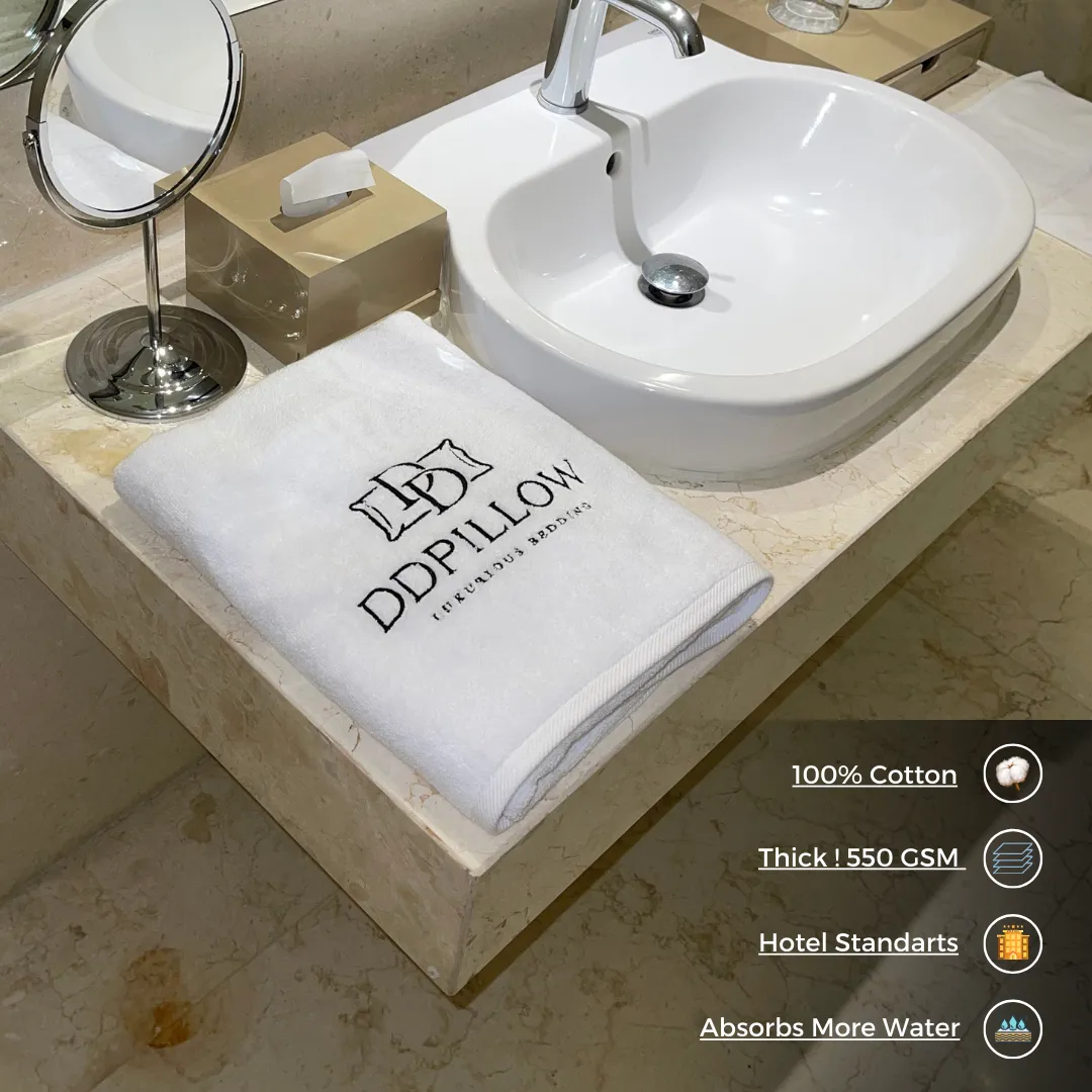 Handuk Mandi Hotel / Bath Towel 70x140 cm | 550 GSM 8