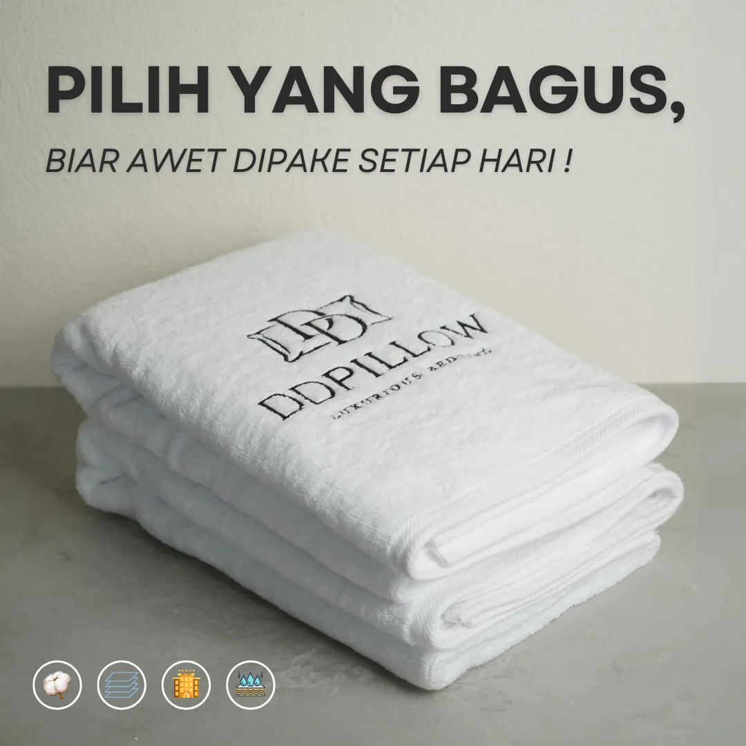 Handuk Mandi Hotel / Bath Towel 70x140 cm | 550 GSM 7