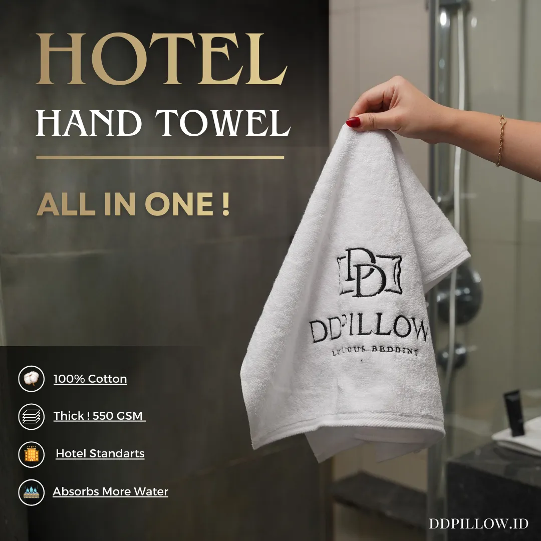Handuk Tangan Hotel / Hand Towel 40x70 cm | 550 GSM 3