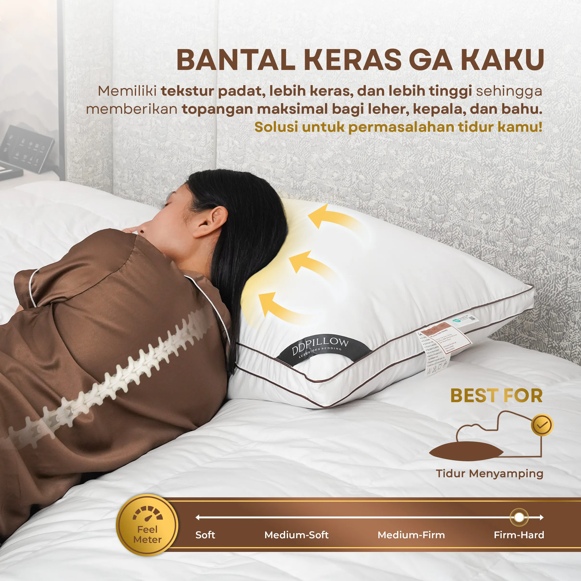 Bantal Bulu Angsa Type Grand | 50x70 cm 5
