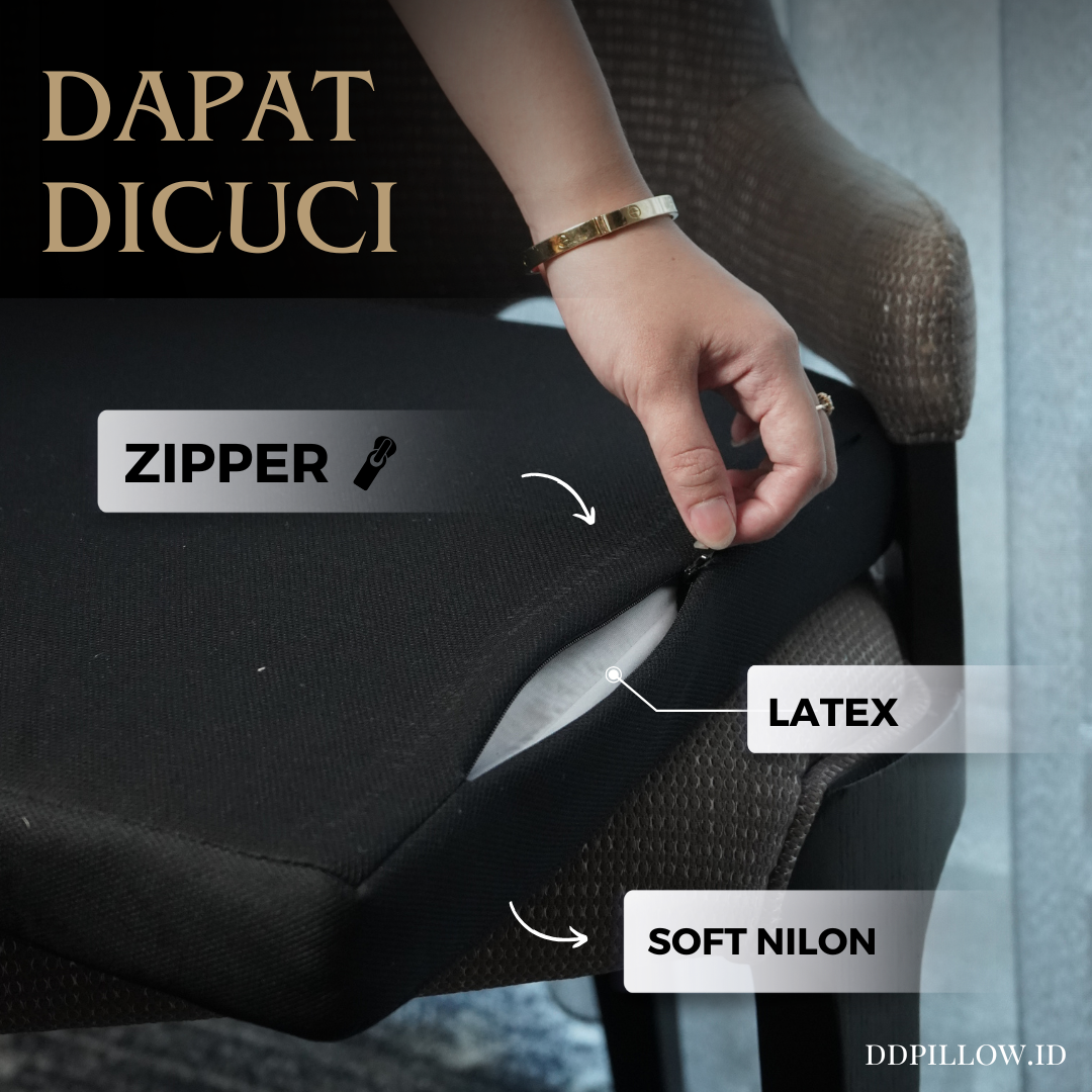 Bantal Duduk / Sitting Cushion 100% Latex | 40x40 cm 4