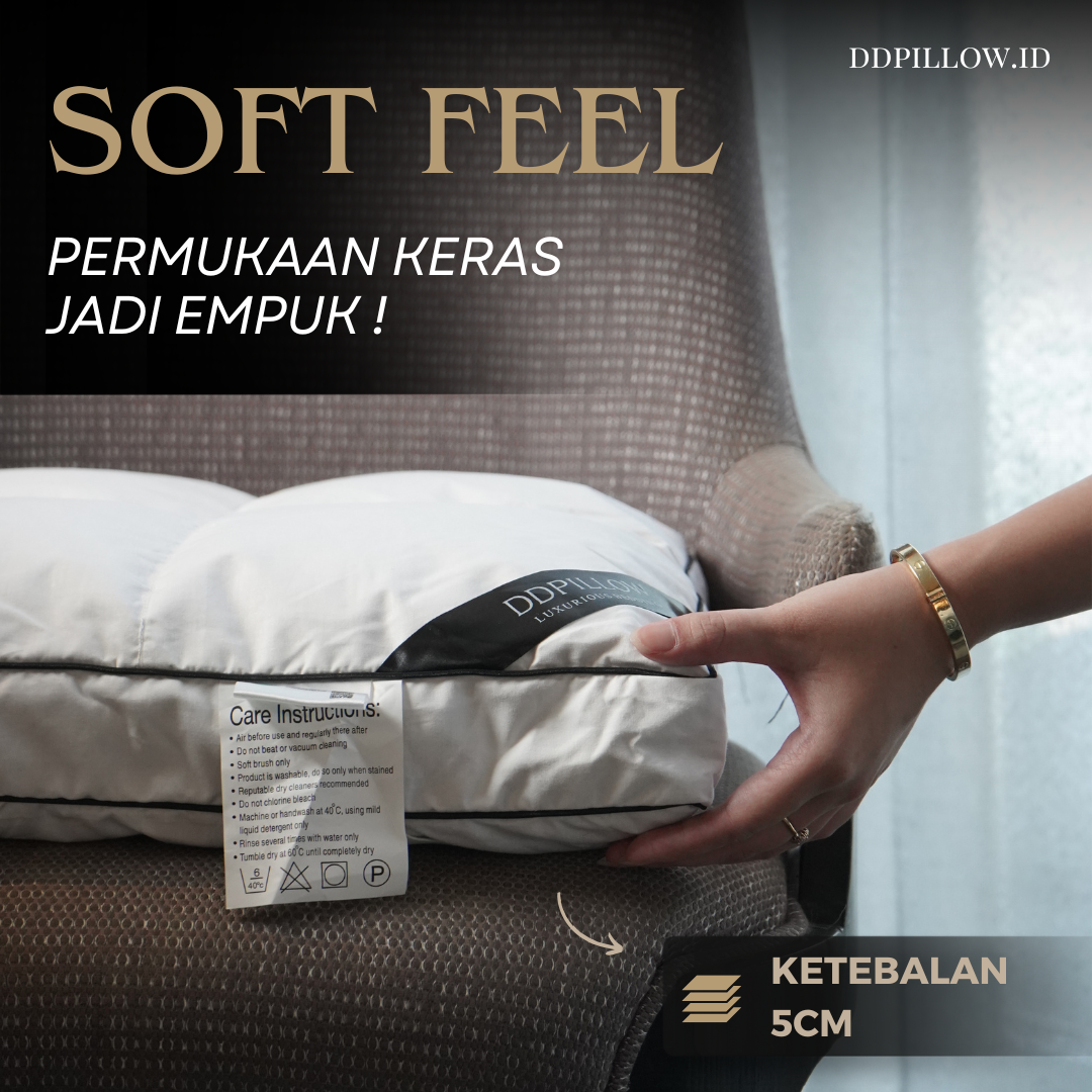 Bantal Duduk / Sitting Cushion Bulu Angsa 40x40 cm 3