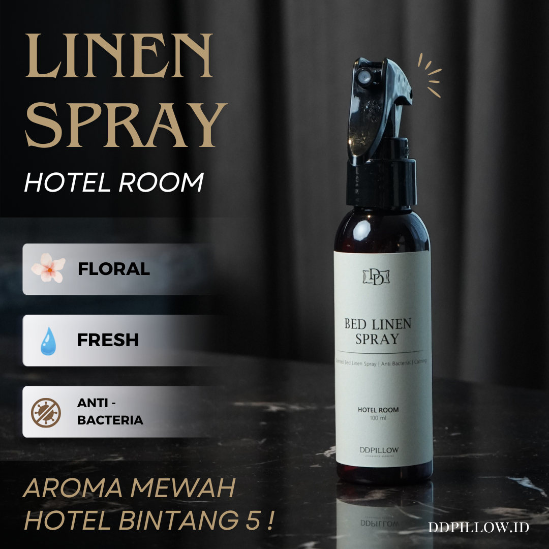 Linen Spray Antibacterial Hotel Room 100ml 2