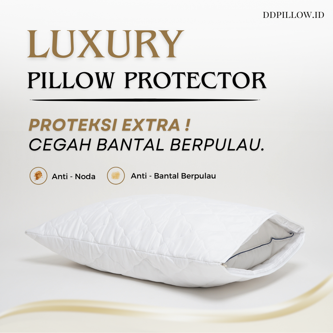 Pelindung Bantal & Guling Luxury / Luxury Pillow & Bolster Protector 3