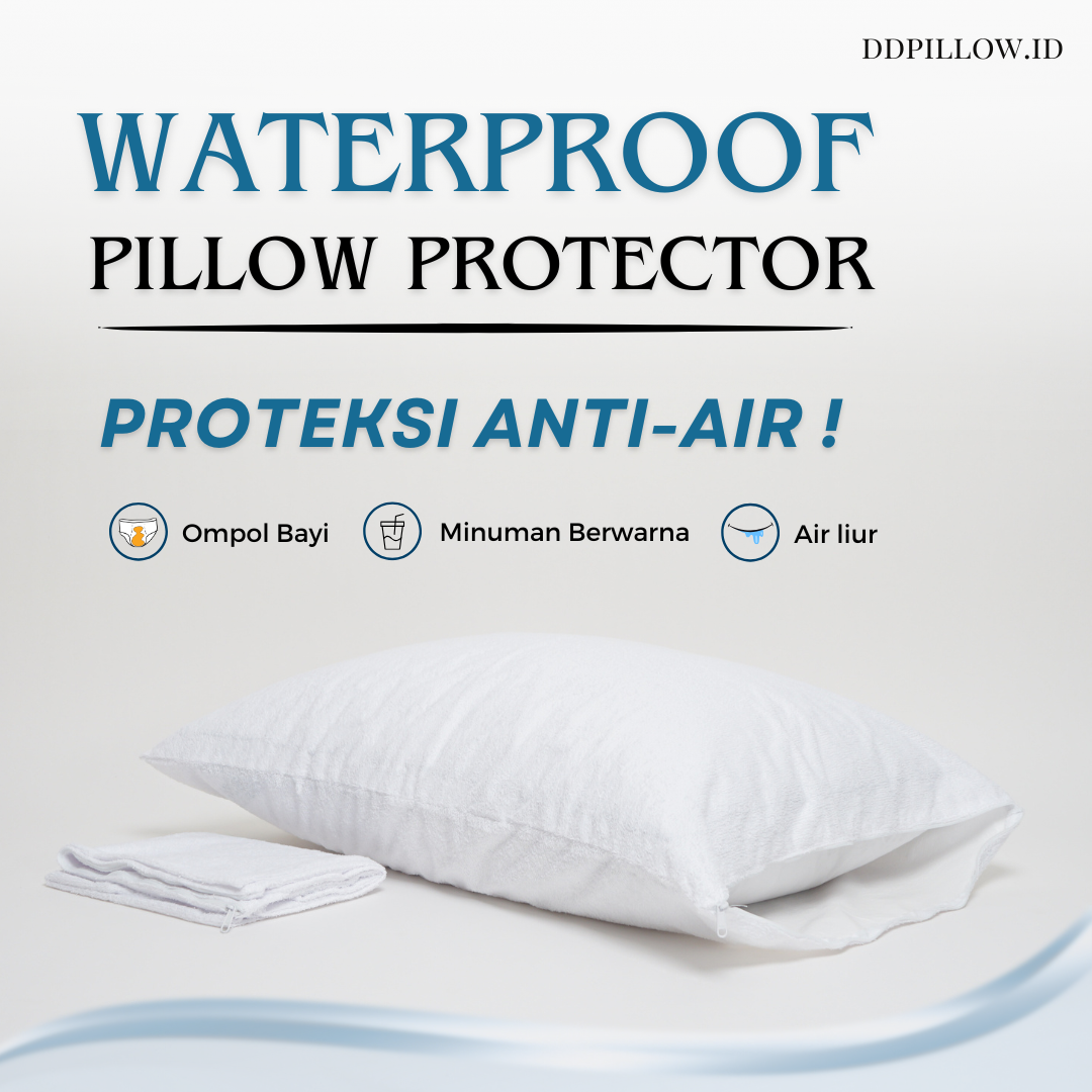 Pelindung Bantal & Guling Anti Air / Waterproof Pillow & Bolster Protector 2