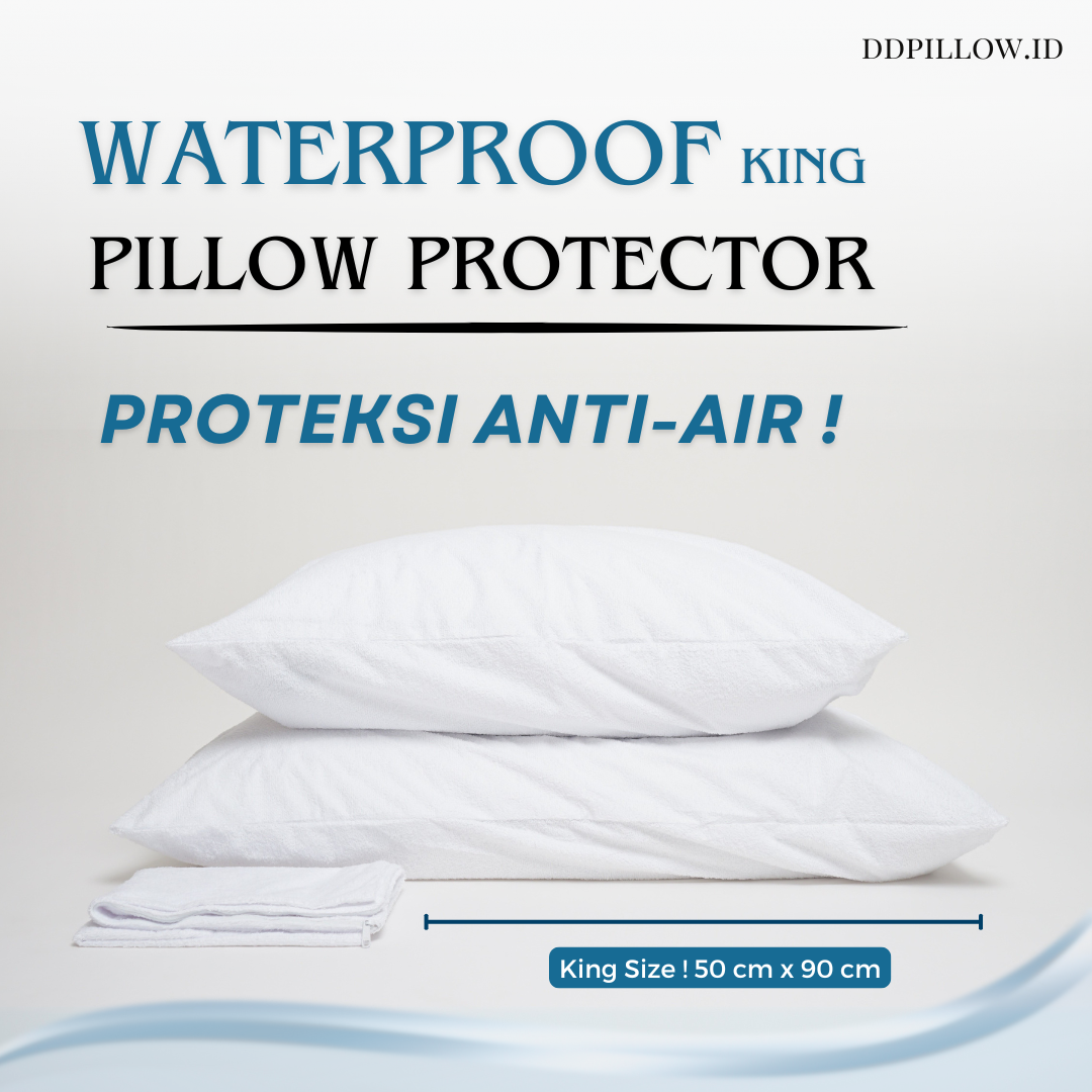Pelindung Bantal & Guling Anti Air / Waterproof Pillow & Bolster Protector 4