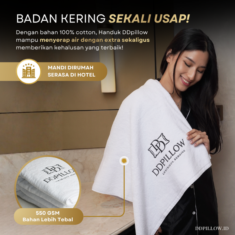 Handuk Mandi Hotel / Bath Towel 70x140 cm | 550 GSM 4