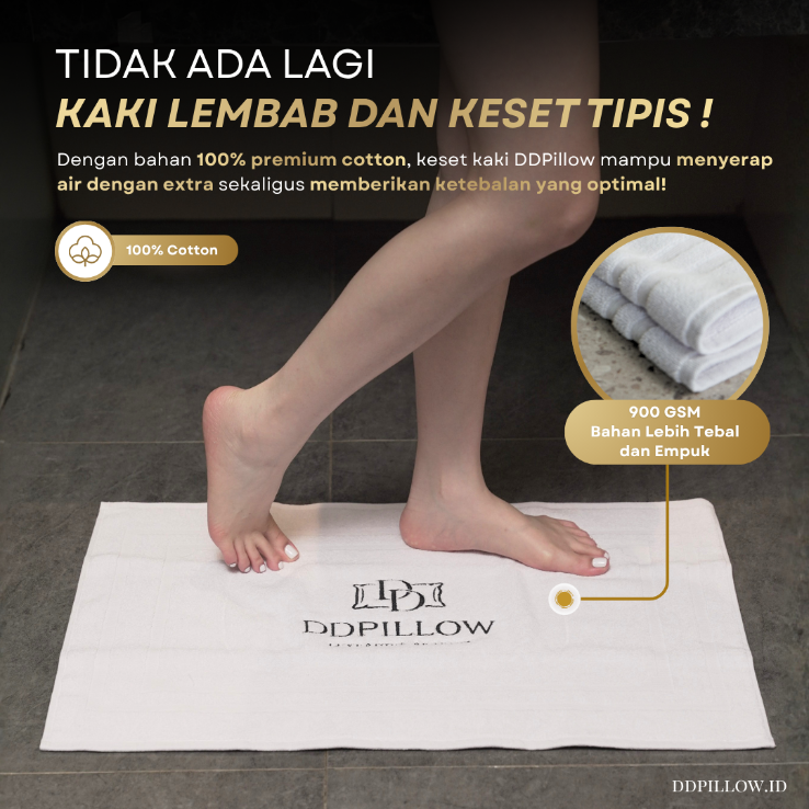 Keset kaki Hotel / Bath Mat 45x70 cm | 900 GSM 3