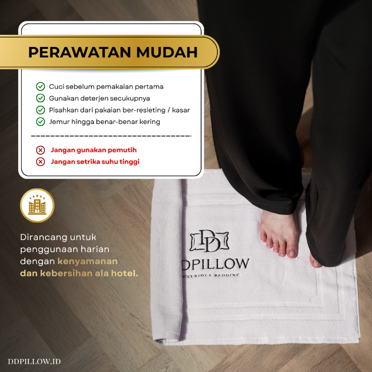 Keset kaki Hotel / Bath Mat 45x70 cm | 900 GSM 7
