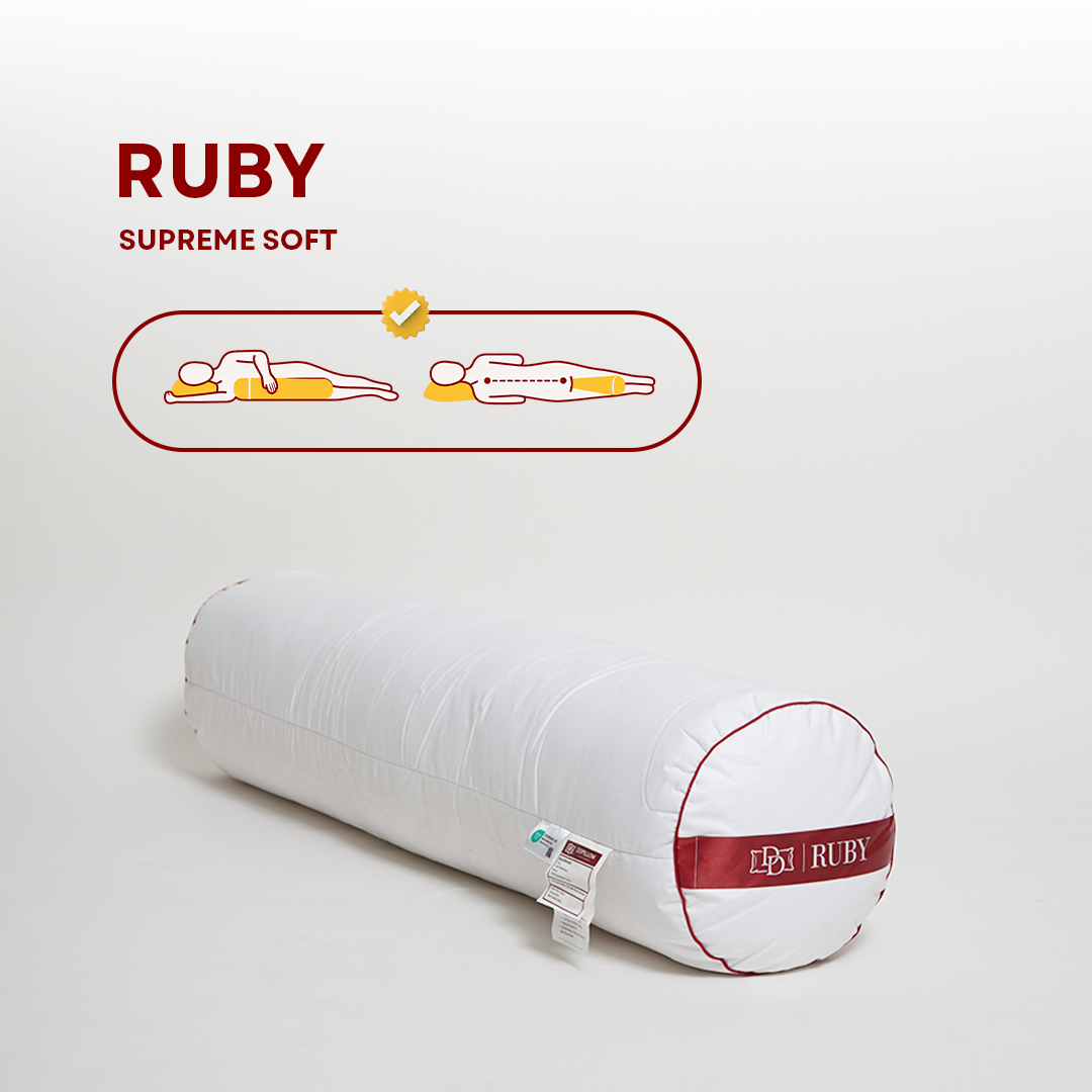 Guling Bulu Angsa Type Ruby 37x92cm | 100% Down