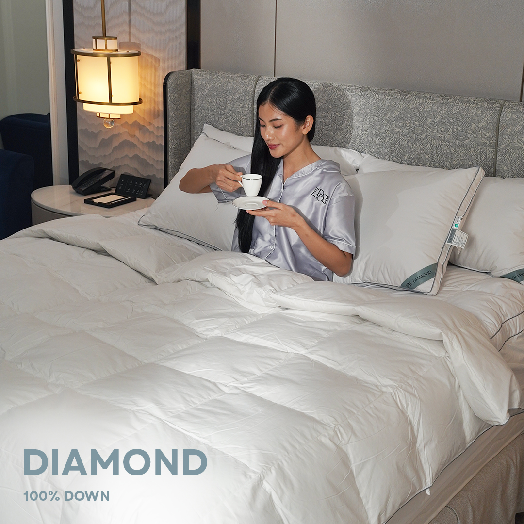 Selimut / Duvet Bulu Angsa Type Diamond | 100% Down