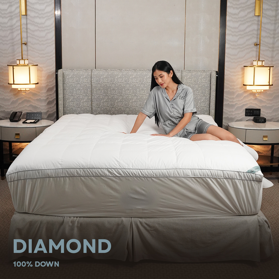 Mattress Topper Bulu Angsa Type Diamond | 100% Down